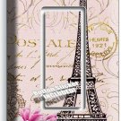 VINTAGE EIFFEL TOWER MAGNOLIA FLOWERS PARIS POST CARD 1 GFCI LIGHT SWITCH PLATES VINTAGE EIFFEL TOWER MAGNOLIA FLOWERS PARIS POST CARD 1 GFCI LIGHT SWITCH PLATES