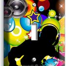 NIGHT CLUB RAP HIP HOP DANCE DJ 1 GANG LIGHT SWITCH PLATE MUSIC STUDIO ART DECOR NIGHT CLUB RAP HIP HOP DANCE DJ 1 GANG LIGHT SWITCH PLATE MUSIC STUDIO ART DECOR
