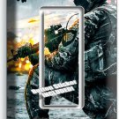 FIRST SHOOTER WAR GAME LIGHT SWITCH 1 GFCI WALL PLATES GAMER ROOM MAN CAVE DECOR FIRST SHOOTER WAR GAME LIGHT SWITCH 1 GFCI WALL PLATES GAMER ROOM MAN CAVE DECOR
