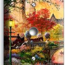 COLORFUL RETRO OLD NEW YORK CENTRAL PARK LIGHT DIMMER CABLE WALL PLATES ROOM ART COLORFUL RETRO OLD NEW YORK CENTRAL PARK LIGHT DIMMER CABLE WALL PLATES ROOM ART