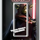 DARK SIDE JEDI MASTER YODA DARTH VADER SWORD STAR WARS 1 GFCI LIGHT SWITCH PLATE DARK SIDE JEDI MASTER YODA DARTH VADER SWORD STAR WARS 1 GFCI LIGHT SWITCH PLATE