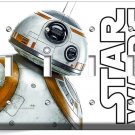 STAR WARS BB-8 DRON ROBOT 4 GANG LIGHT SWITCH PLATES FAN GIFT GEEK ROOM HD DECOR