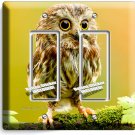 CUTE LITTLE BABY OWL LIGHT SWITCH 2 GFCI WALL PLATES BEDROOM NURSERY ROOM DECOR CUTE LITTLE BABY OWL LIGHT SWITCH 2 GFCI WALL PLATES BEDROOM NURSERY ROOM DECOR