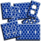 GEOMETRIC BLUE WHITE ARABIC PATTERN LIGHT SWITCH OUTLET WALL PLATE ROOM HD DECOR GEOMETRIC BLUE WHITE ARABIC PATTERN LIGHT SWITCH OUTLET WALL PLATE ROOM HD DECOR