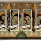 RUSTIC FLEUR DE LIS MEDIEVAL FLOWER 4 GFCI LIGHT SWITCH WALL PLATE ROOM HD DECOR RUSTIC FLEUR DE LIS MEDIEVAL FLOWER 4 GFCI LIGHT SWITCH WALL PLATE ROOM HD DECOR