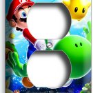 SUPER MARIO FLYING YOSHI GALAXY SPACE OUTLET WALL PLATES KIDS GAME ROOM HD DECOR SUPER MARIO FLYING YOSHI GALAXY SPACE OUTLET WALL PLATES KIDS GAME ROOM HD DECOR