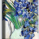 VINCENT VAN GOGH IRISES VASE FLOWERS PHONE TELEPHONE COVER PLATES ROOM ART DECOR VINCENT VAN GOGH IRISES VASE FLOWERS PHONE TELEPHONE COVER PLATES ROOM ART DECOR