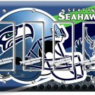 SEATTLE SEAHAWKS FOOTBALL TEAM LOGO 4 GFCI LIGHT SWITCH WALL PLATES MAN CAVE ART SEATTLE SEAHAWKS FOOTBALL TEAM LOGO 4 GFCI LIGHT SWITCH WALL PLATES MAN CAVE ART