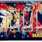 ANT MAN AND THE WASP SMALL SUPERHEROES 4 GFCI LIGHT SWITCH WALL PLATE ROOM DECOR ANT MAN AND THE WASP SMALL SUPERHEROES 4 GFCI LIGHT SWITCH WALL PLATE ROOM DECOR