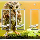 CUTE LITTLE BABY OWL LIGHT SWITCH 3 GFCI WALL PLATES BEDROOM NURSERY ROOM DECOR CUTE LITTLE BABY OWL LIGHT SWITCH 3 GFCI WALL PLATES BEDROOM NURSERY ROOM DECOR