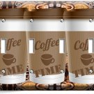 COFFEE TIME PAPER CUP LIGHT SWITCH 4 GANG PLATE ROOM KITCHEN CAFE SHOP ART DECOR COFFEE TIME PAPER CUP LIGHT SWITCH 4 GANG PLATE ROOM KITCHEN CAFE SHOP ART DECOR