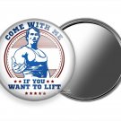 COME WITH ME IF YOU WANT TO LIFT HD POCKET HANDHELD MIRROR BODYBUILDER GIFT IDEA COME WITH ME IF YOU WANT TO LIFT HD POCKET HANDHELD MIRROR BODYBUILDER GIFT IDEA