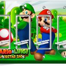 SUPER MARIO LUIGI BROTHERS 4 GFCI LIGHT SWITCH WALL PLATES COVER GAME ROOM DECOR
