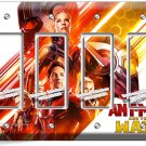 ANT MAN AND THE WASP NANO SUPERHERO 4 GFI LIGHT SWITCH WALL PLATE ROOM ART DECOR ANT MAN AND THE WASP NANO SUPERHERO 4 GFI LIGHT SWITCH WALL PLATE ROOM ART DECOR