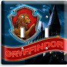 HARRY POTTER GRYFFINDOR GREST HOGWARTS CASTLE LIGHT SWITCH 2 GANG WALL PLATE ART HARRY POTTER GRYFFINDOR GREST HOGWARTS CASTLE LIGHT SWITCH 2 GANG WALL PLATE ART
