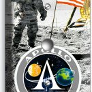 NASA SPACE ASTRONAUT APOLLO MOON LANDING LIGHT DIMMER CABLE WALLPLATE ROOM DECOR NASA SPACE ASTRONAUT APOLLO MOON LANDING LIGHT DIMMER CABLE WALLPLATE ROOM DECOR