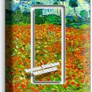 VINCENT VAN GOGH POPPY FLOWER FIELD 1 GFCI LIGHT SWITCH PLATES ROOM HD ART DECOR VINCENT VAN GOGH POPPY FLOWER FIELD 1 GFCI LIGHT SWITCH PLATES ROOM HD ART DECOR