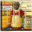 AUNT JEMIMA KITCHEN DINING ROOM VINTAGE RETRO ART 2 GFCI LIGHT SWITCH WALL PLATE AUNT JEMIMA KITCHEN DINING ROOM VINTAGE RETRO ART 2 GFCI LIGHT SWITCH WALL PLATE