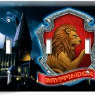 HARRY POTTER GRYFFINDOR GREST HOGWARTS CASTLE LIGHT SWITCH 3 GANG WALL PLATE ART HARRY POTTER GRYFFINDOR GREST HOGWARTS CASTLE LIGHT SWITCH 3 GANG WALL PLATE ART