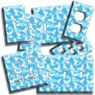WHITE PEACE DOVES IN BLUES SKY CLOUDS LIGHT SWITCH OUTLET WALL PLATES ROOM DECOR WHITE PEACE DOVES IN BLUES SKY CLOUDS LIGHT SWITCH OUTLET WALL PLATES ROOM DECOR