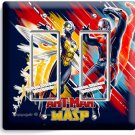 ANT MAN AND THE WASP SMALL SUPERHEROES 2 GFCI LIGHT SWITCH WALL PLATE ROOM DECOR ANT MAN AND THE WASP SMALL SUPERHEROES 2 GFCI LIGHT SWITCH WALL PLATE ROOM DECOR