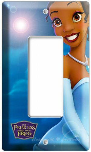 PRINCESS TIANA AND THE FROG PRINCE NAVEEN LIGHT SWITCH OUTLETS WALL PLATE COVERS 