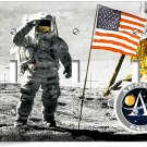 NASA SPACE ASTRONAUT APOLLO MOON LANDING 3 GANG SWITCH WALL PLATE ROOM ART DECOR NASA SPACE ASTRONAUT APOLLO MOON LANDING 3 GANG SWITCH WALL PLATE ROOM ART DECOR