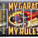 MY GARAGE RULES HOT ROD CAR 3 GFCI LIGHT SWITCH WALL PLATES ROOM MAN CAVE DECOR MY GARAGE RULES HOT ROD CAR 3 GFCI LIGHT SWITCH WALL PLATES ROOM MAN CAVE DECOR