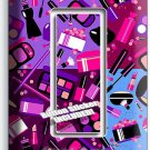MAKEUP BRUSH LIPSTICK MASCARA 1 GFCI LIGHT SWITCH WALL PLATES BEAUTY SALON DECOR MAKEUP BRUSH LIPSTICK MASCARA 1 GFCI LIGHT SWITCH WALL PLATES BEAUTY SALON DECOR