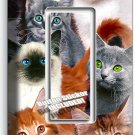 CUTE BLACK KITTIE CATS BLUE GREEN EYES 1 GFCI LIGHT SWITCH WALL PLATE ROOM DECOR CUTE BLACK KITTIE CATS BLUE GREEN EYES 1 GFCI LIGHT SWITCH WALL PLATE ROOM DECOR