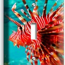 TROPICAL SEA LION FISH LIGHT SWITCH 1 GANG PLATE LIONFISH AQUARIUM ROOM HD DECOR TROPICAL SEA LION FISH LIGHT SWITCH 1 GANG PLATE LIONFISH AQUARIUM ROOM HD DECOR