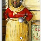 AUNT JEMIMA KITCHEN DINING ROOM VINTAGE RETRO ART LIGHT DIMMER CABLE WALL PLATES