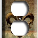 RUSTIC FLEUR DE LIS MEDIEVAL MEDICI LILY FLOWER SYMBOL WALL PLATE ROOM ART DECOR RUSTIC FLEUR DE LIS MEDIEVAL MEDICI LILY FLOWER SYMBOL WALL PLATE ROOM ART DECOR