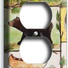 HUNTING CABIN FEVER MOOSE GRIZZLY BEAR FISHING OUTLET WALL PLATE ROOM HOME DECOR HUNTING CABIN FEVER MOOSE GRIZZLY BEAR FISHING OUTLET WALL PLATE ROOM HOME DECOR