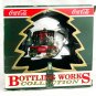 RARE AUTHENTIC COCA COLA BARREL TRAIN POLAR BEAR AND ELF CHRISTMAS TREE ORNAMENT