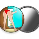 FUNNY SEXY PIN UP GIRL IN PANTIES NIGHT FRIGE PURSE POCKET HAND MIRROR GIFT IDEA FUNNY SEXY PIN UP GIRL IN PANTIES NIGHT FRIGE PURSE POCKET HAND MIRROR GIFT IDEA