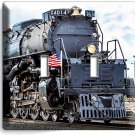 STEAM ENGINE TRAIN OLD RAILROAD BIG BOY LOCOMOTIVE 2 GANG LIGHT SWITCH PLATE ART STEAM ENGINE TRAIN OLD RAILROAD BIG BOY LOCOMOTIVE 2 GANG LIGHT SWITCH PLATE ART