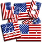 USA AMERICAN FLAG LIGHT SWITCH OUTLET COVER WALL PLATE US PATRIOT ROOM ART DECOR USA AMERICAN FLAG LIGHT SWITCH OUTLET COVER WALL PLATE US PATRIOT ROOM ART DECOR