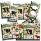 HUNTING CABIN FEVER MOOSE BEAR PAW FISHING LIGHT SWITCH OUTLET WALL PLATES DECOR HUNTING CABIN FEVER MOOSE BEAR PAW FISHING LIGHT SWITCH OUTLET WALL PLATES DECOR