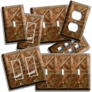 RUSTIC WOOD RANCH BARN DOOR LIGHT SWITCH OUTLET PLATES LOG CABIN ROOM HOME DECOR RUSTIC WOOD RANCH BARN DOOR LIGHT SWITCH OUTLET PLATES LOG CABIN ROOM HOME DECOR