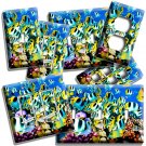 TROPICAL OCEAN CORAL REEF FISH LIGHTSWITCH OUTLET WALL PLATE ROOM AQUARIUM DECOR TROPICAL OCEAN CORAL REEF FISH LIGHTSWITCH OUTLET WALL PLATE ROOM AQUARIUM DECOR