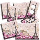 VINTAGE EIFFEL TOWER MAGNOLIA FLOWERS PARIS POST CARD LIGHT SWITCH OUTLET PLATES VINTAGE EIFFEL TOWER MAGNOLIA FLOWERS PARIS POST CARD LIGHT SWITCH OUTLET PLATES