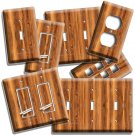 RICH WALNUT WOOD GRAIN TEXTURE LIGHT SWITCH OUTLET WALL PLATES HOME OFFICE DECOR RICH WALNUT WOOD GRAIN TEXTURE LIGHT SWITCH OUTLET WALL PLATES HOME OFFICE DECOR