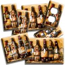 VINTAGE TUSCAN WINE BOTTLES COLLECTION LIGHT SWITCH OUTLET PLATES KITCHEN DECOR