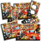 RETRO HOT ROD CAR BIKE REPAIR SHOP LIGHT SWITCH OUTLET WALL PLATES GARAGE DECOR RETRO HOT ROD CAR BIKE REPAIR SHOP LIGHT SWITCH OUTLET WALL PLATES GARAGE DECOR