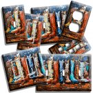 TEXAS COUNTRY WESTERN RUSTIC COWBOY BOOTS LIGHT SWITCH OUTLET WALL PLATES DECOR TEXAS COUNTRY WESTERN RUSTIC COWBOY BOOTS LIGHT SWITCH OUTLET WALL PLATES DECOR