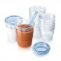 Avent Naturally pre sterilized disposable Milk Storage Kit for ISIS Breast pump