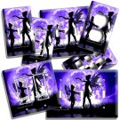 LITTLE FAIRY GIRLS PURPLE MOON LIGHT SWITCH OUTLET WALL PLATE BEDROOM ROOM DECOR LITTLE FAIRY GIRLS PURPLE MOON LIGHT SWITCH OUTLET WALL PLATE BEDROOM ROOM DECOR