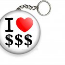 I LOVE MONEY $ HEART FUNNY JOKE QUOTE NEW KEYCHAIN KEY RING GIRLFRIEND GIFT IDEA I LOVE MONEY $ HEART FUNNY JOKE QUOTE NEW KEYCHAIN KEY RING GIRLFRIEND GIFT IDEA