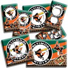 BALTIMORE ORIOLES BASEBALL TEAM LIGHT SWITCH OUTLET WALL PLATES MAN CAVE DECOR BALTIMORE ORIOLES BASEBALL TEAM LIGHT SWITCH OUTLET WALL PLATES MAN CAVE DECOR
